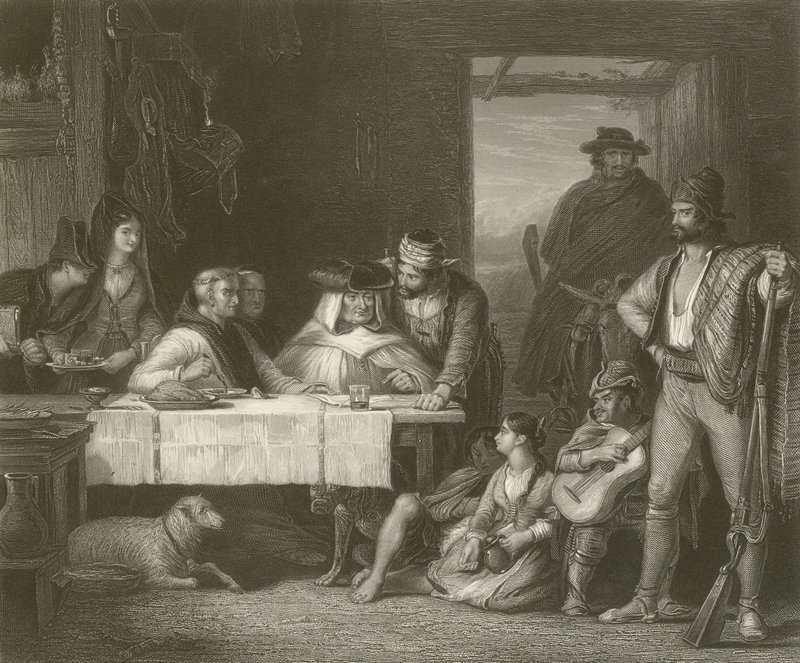 A Guerilla Council of War by David Wilkie