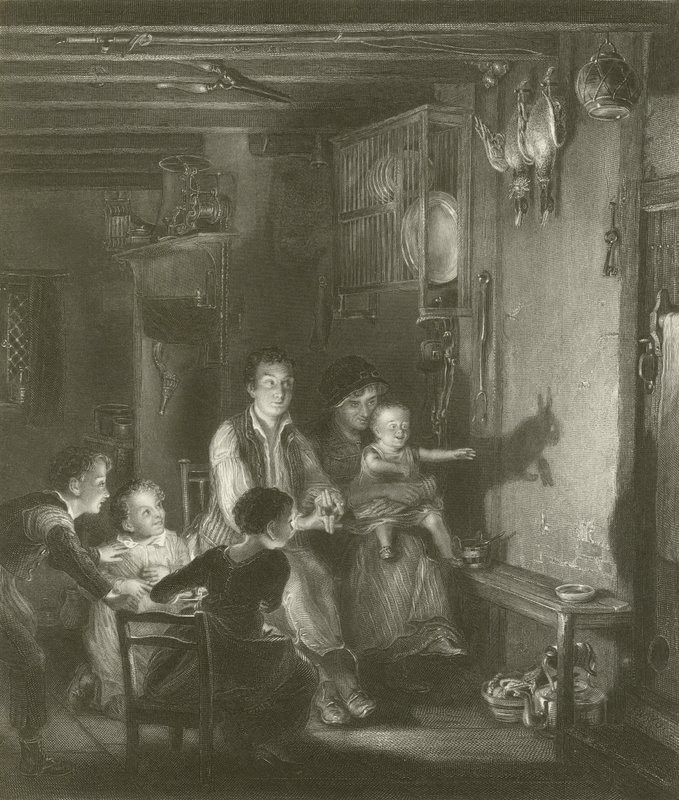 The Rabbit on the Wall by David Wilkie