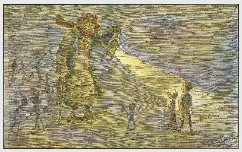 They tell Yellow Fog that they are seeking their fortune by Dorothy Furniss