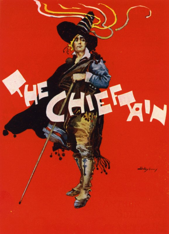 The Chieftain; poster design for the Savoy Theatre, London by Dudley Hardy