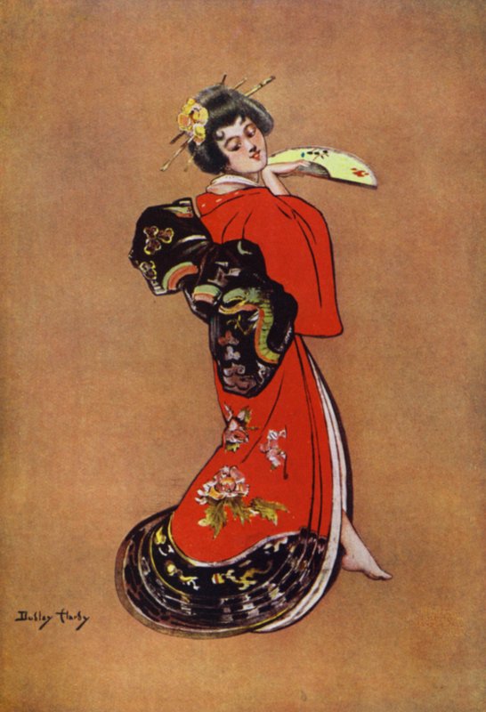 The Geisha, design for a poster by Dudley Hardy