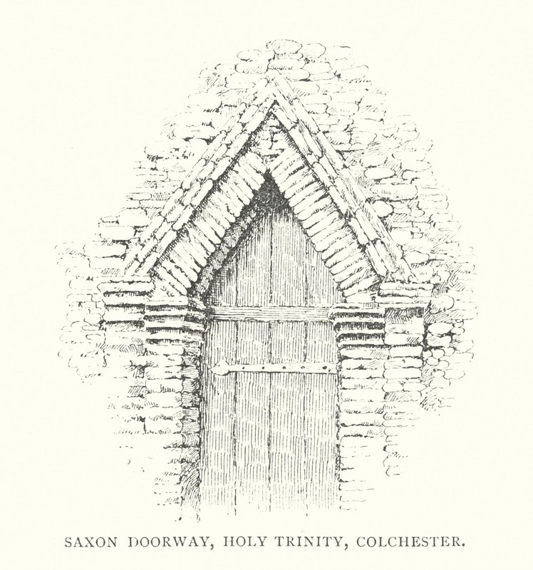 Saxon Doorway, Holy Trinity, Colchester by Duncan Moul