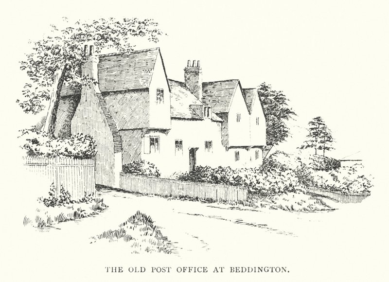 The old post office at Beddington by Duncan Moul