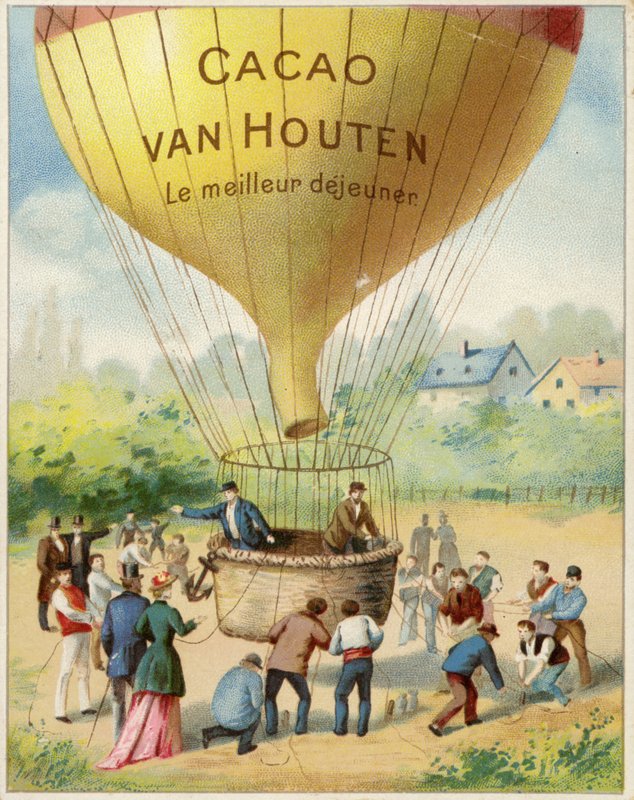 Balloon about to ascend by Dutch School