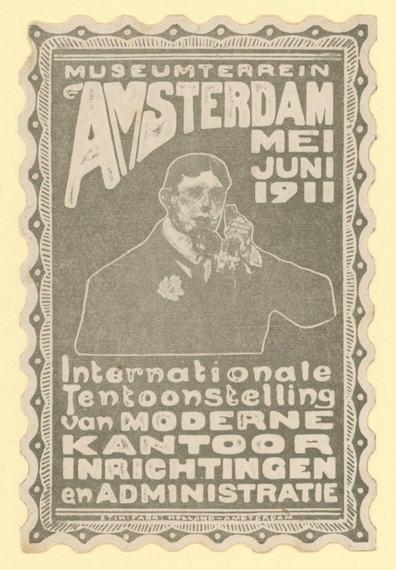 International exhibition of modern office equipment, Museum Grounds, Amsterdam, 1911 by Dutch School
