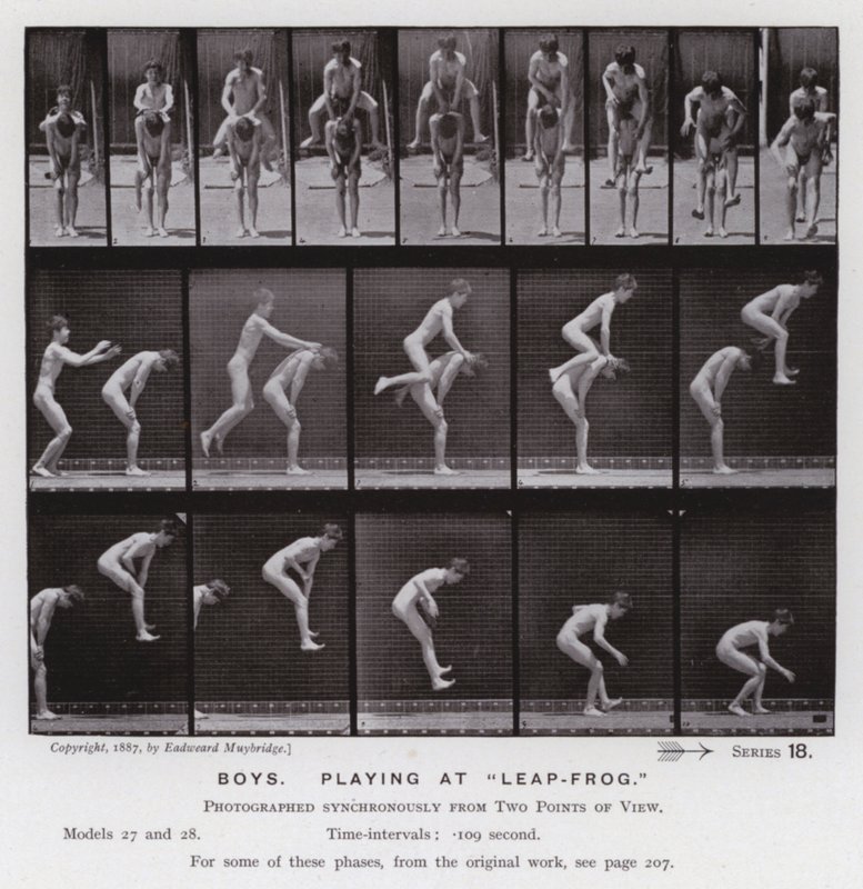 The Human Figure in Motion: Boys, Playing at 