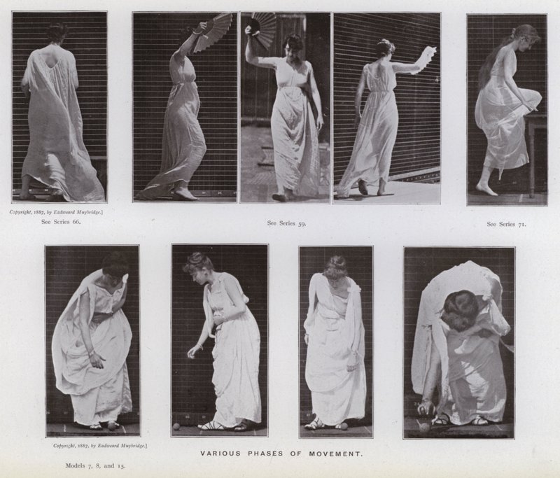 The Human Figure in Motion: Various phases of movement by Eadweard Muybridge