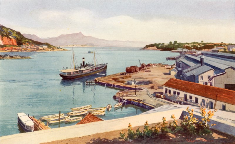 Workshops of the Lloyd Brasileiro Steamship Company by Edgar L. Pattison