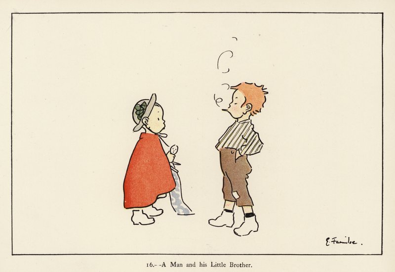 A Man and his Little Brother by Edith Farmiloe