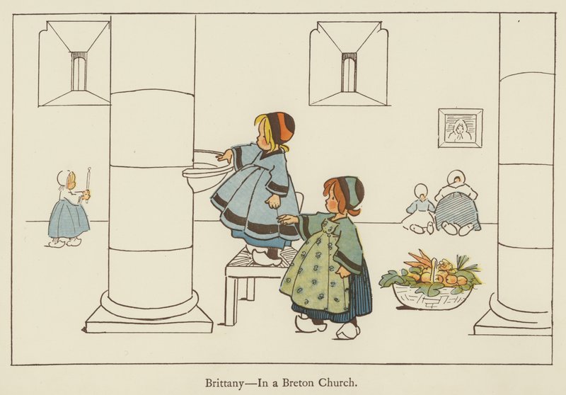 Brittany, in a Breton Church by Edith Farmiloe