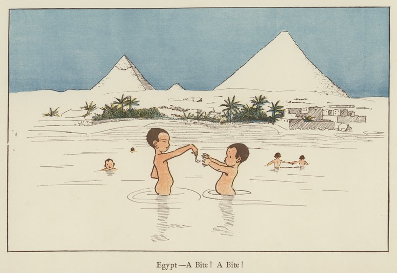 Egypt, a bite! a bite! by Edith Farmiloe