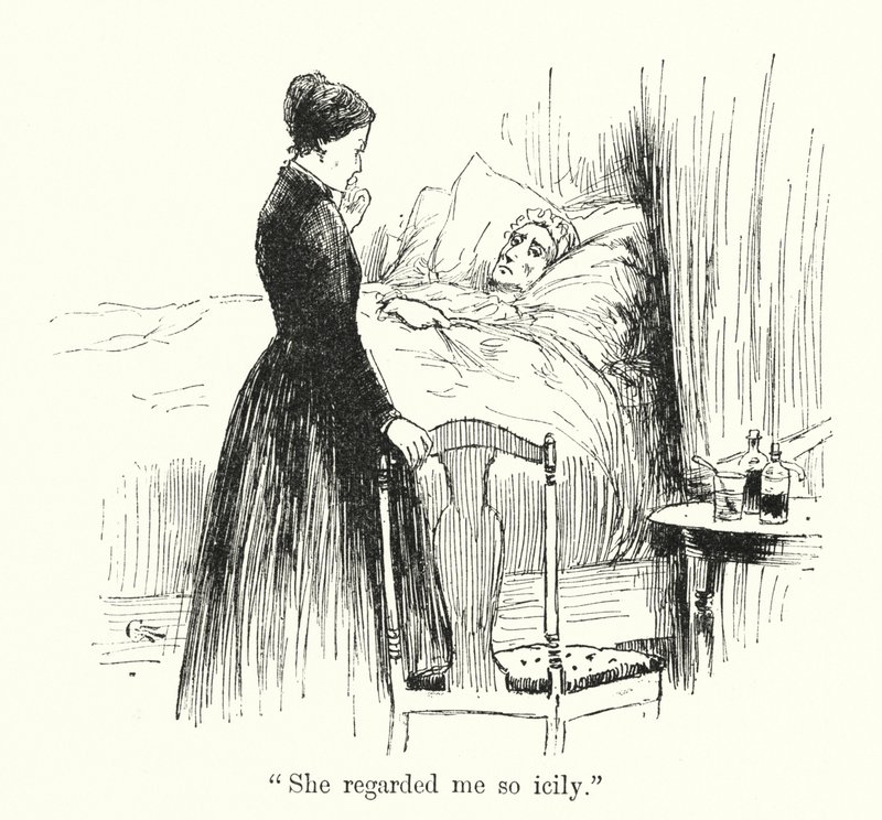 Illustration for Jane Eyre by Charlotte Bronte by Edmund Henry Garrett