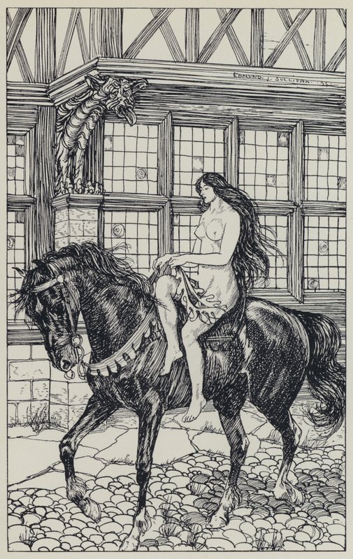 Illustration for A Dream of Fair Women and Other Poems by Edmund Joseph after Sullivan