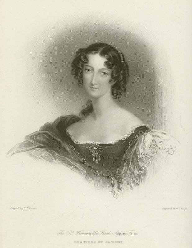 The Right Honourable Sarah Sophia Fane, Countess of Jersey by Edmund Thomas Parris