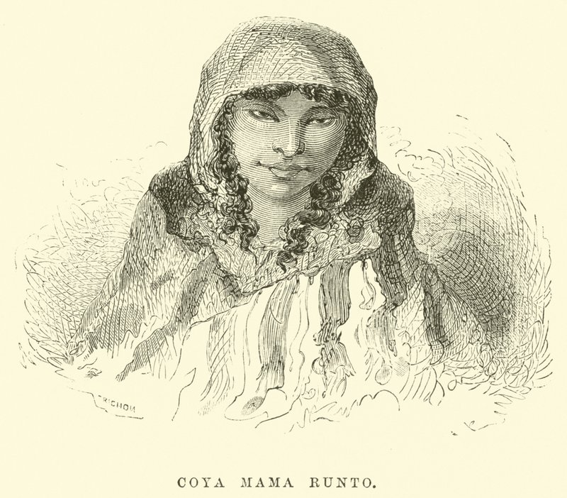 Coya Mama Runto by Edouard Riou