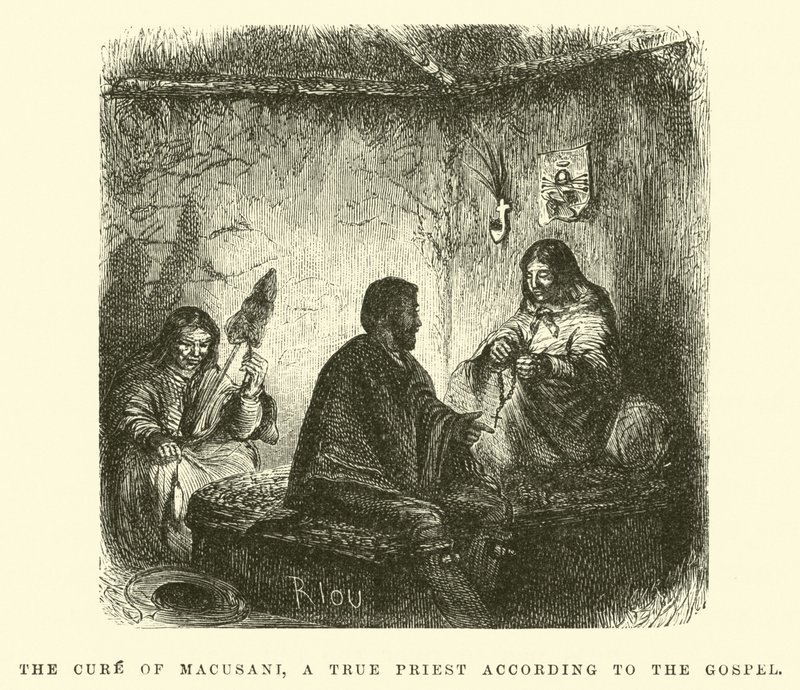 The cure of Macusani, a true priest according to the Gospel by Edouard Riou