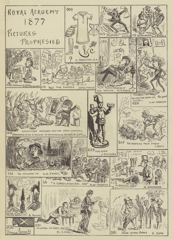 Royal Academy 1877, Pictures Prophesied by Edward A. Armitage