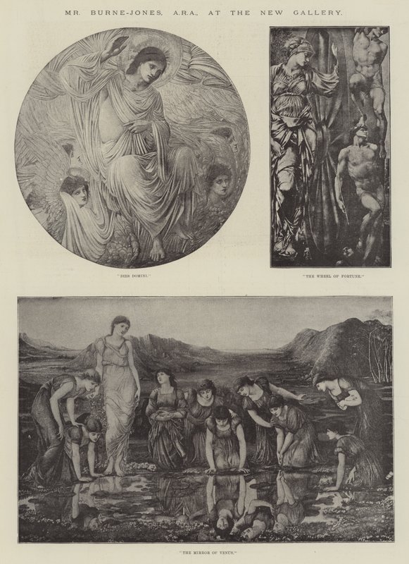 Mr Burne-Jones, ARA, at the New Gallery by Edward Burne Jones