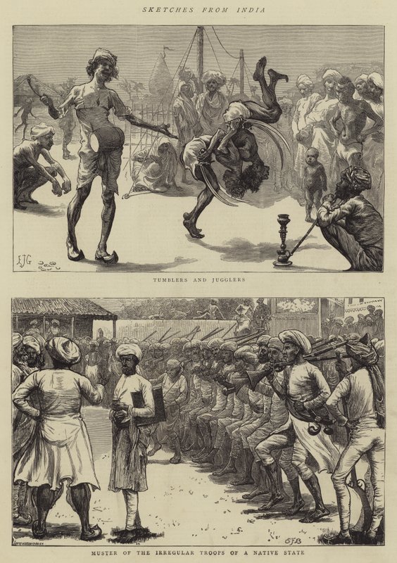 Sketches from India by Edward John Gregory