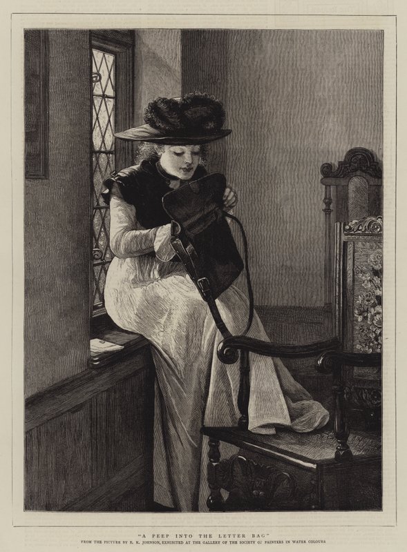 A Peep into the Letter Bag by Edward Killingworth Johnson