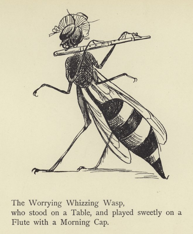 The Worrying Whizzing Wasp by Edward Lear