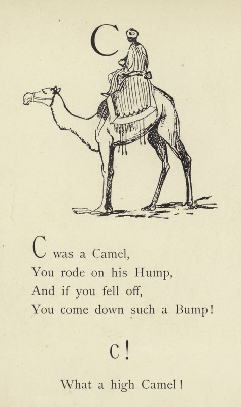 The letter C by Edward Lear