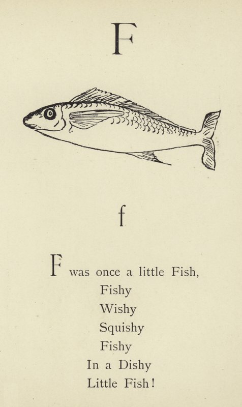 The Letter F by Edward Lear