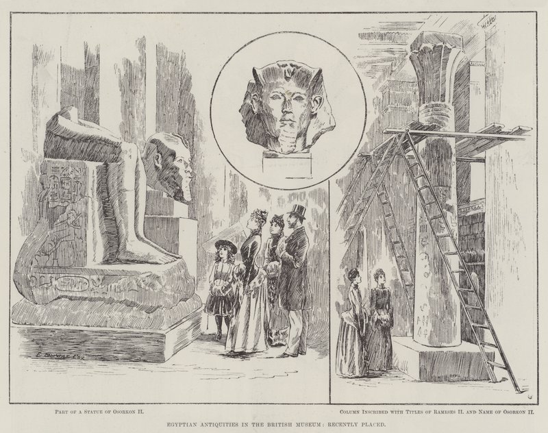 Egyptian Antiquities in the British Museum, recently placed by Edward Morant Cox