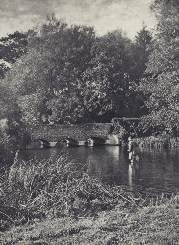 Evening Rise at Leverton Bridge by Edward Alfred Barton