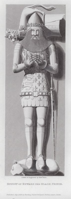 Effigy of Edward the Black Prince by Edward Blore