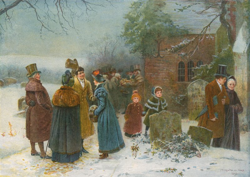 Christmas Morning: Neighbourly Greetings, and Doles to the Poor and Needy by Edward Frederick Brewtnall