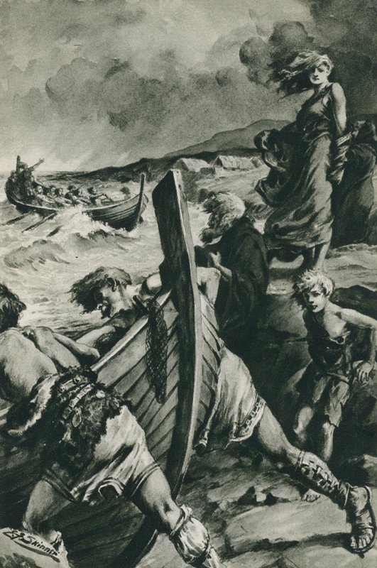 The Vikings who sailed out from the fjords of Norway and found America long before Columbus by Edward Frederick Skinner