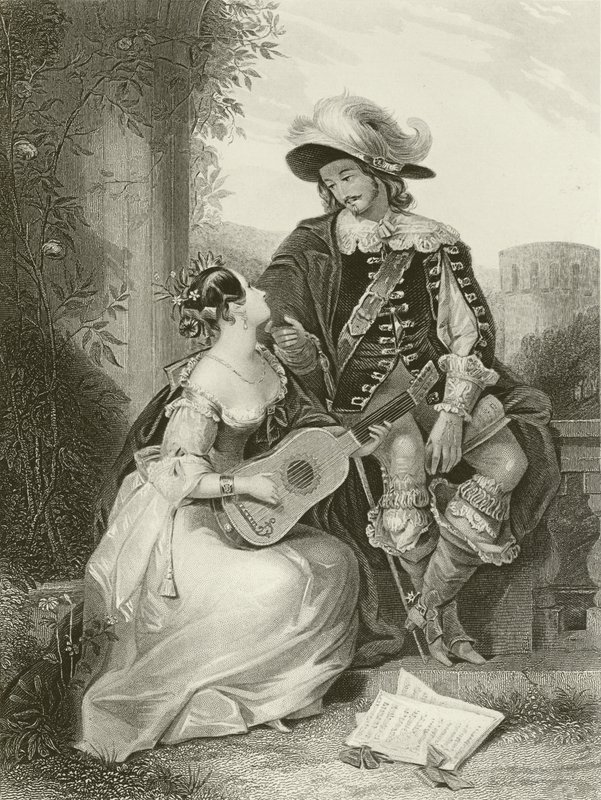 Love by Edward Henry Corbould