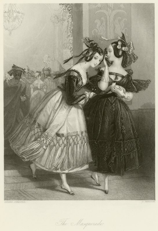 The Masquerade by Edward Henry Corbould