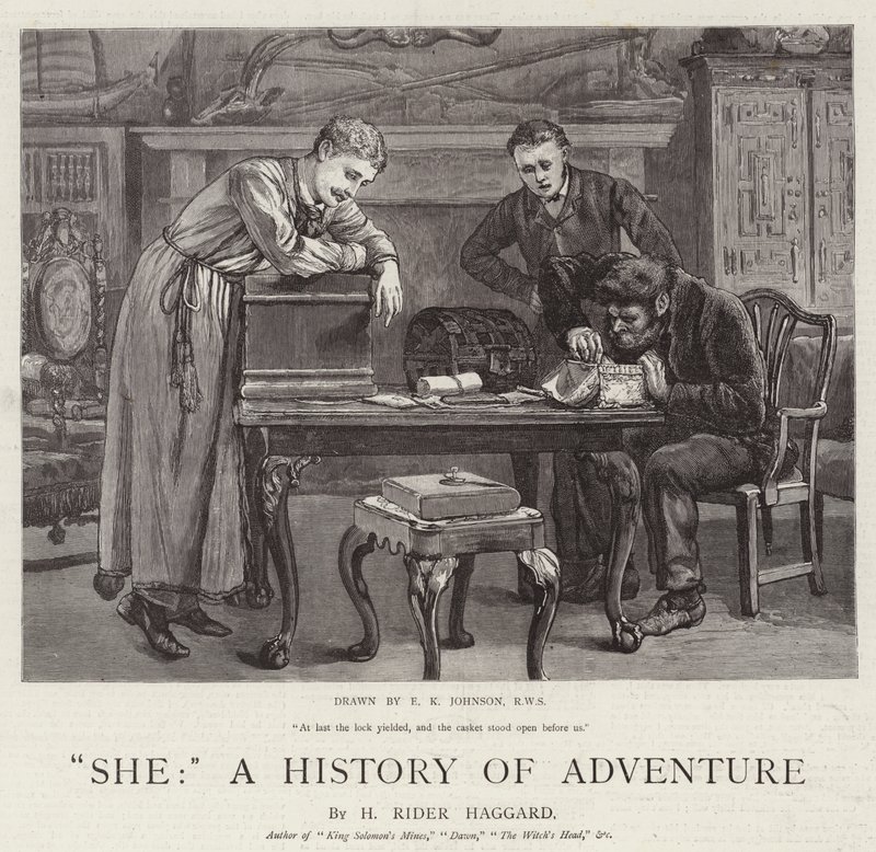 She, A History of Adventure by Edward Killingworth Johnson