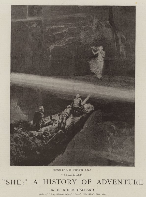 She, A History of Adventure by Edward Killingworth Johnson
