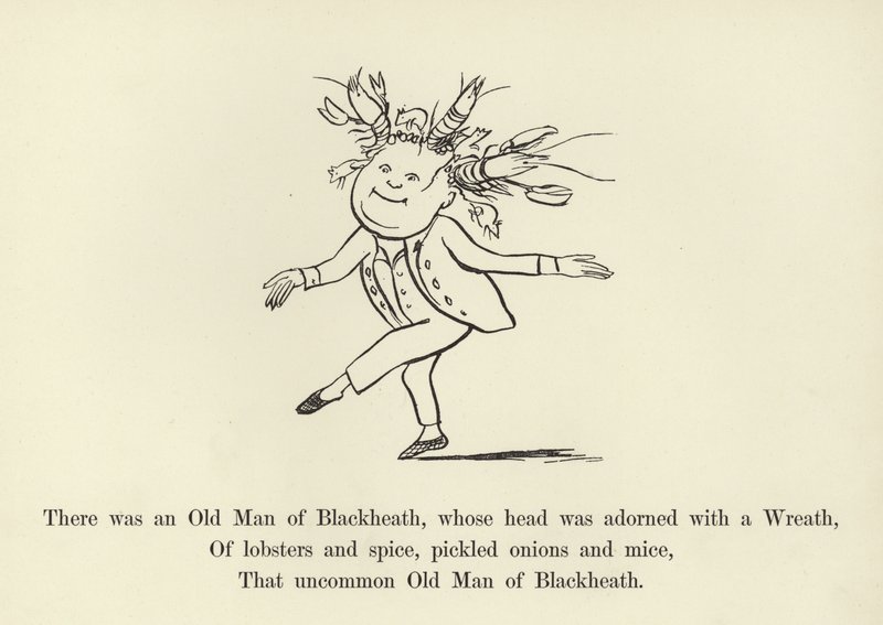 There was an Old Man of Blackheath, Whose Head was Adorned with a Wreath by Edward Lear