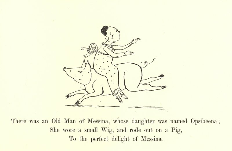 There Was an Old Man of Messina, Whose Daughter Was Named Opsibeena by Edward Lear