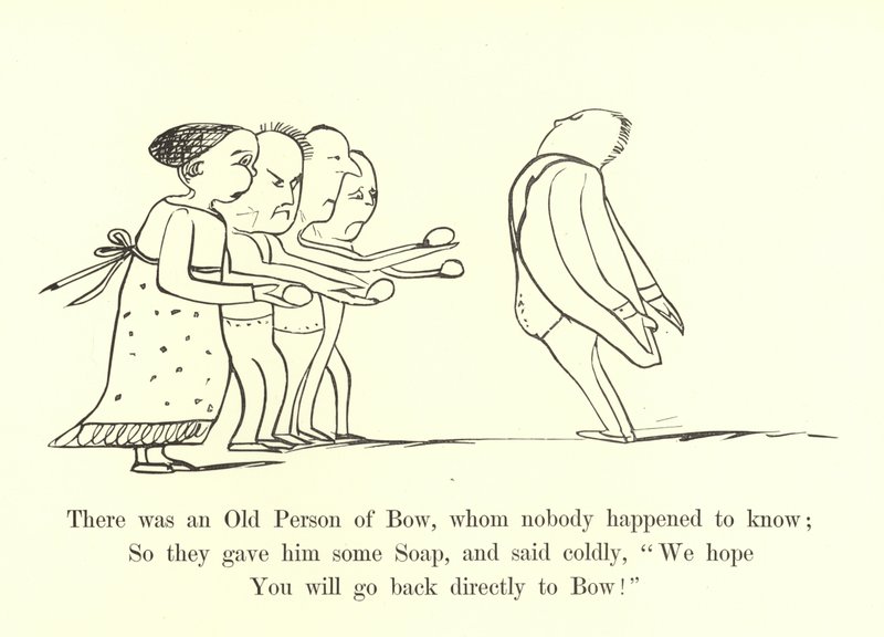 There Was an Old Person of Bow, Whom Nobody Happened to Know by Edward Lear