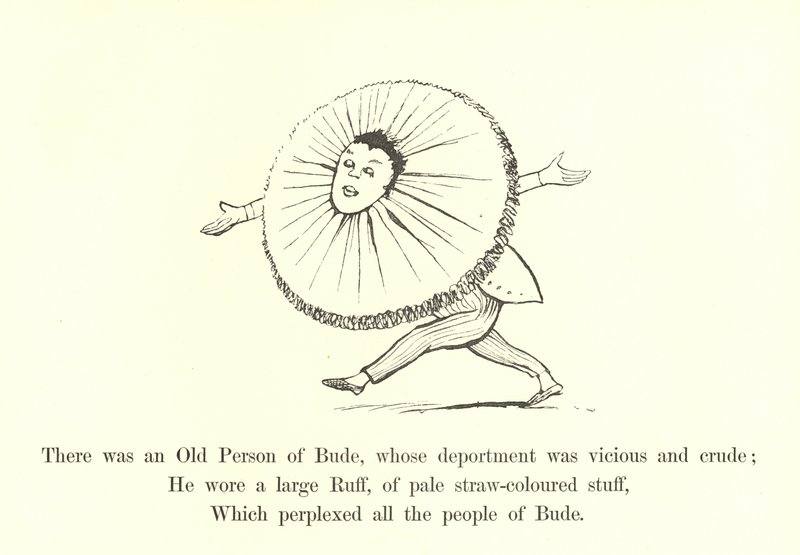 There was an Old Person of Bude, Whose Deportment was Vicious and Crude by Edward Lear