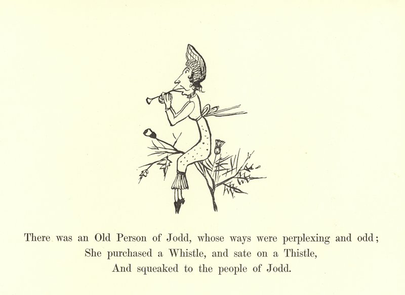 There Was an Old Person of Jodd, Whose Ways Were Perplexing and Odd by Edward Lear
