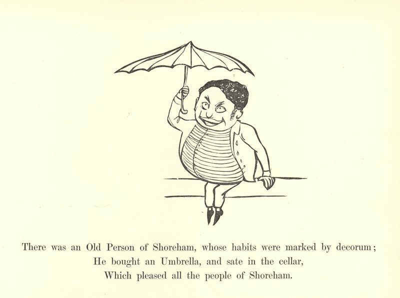 There Was an Old Person of Shoreham, Whose Habits Were Marked by Decorum by Edward Lear