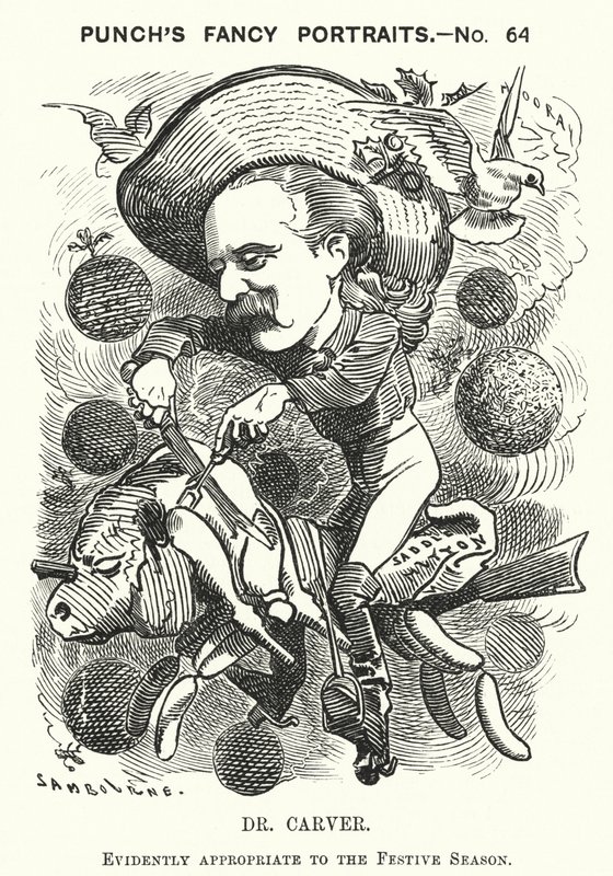 Dr Carver by Edward Linley (after) Sambourne