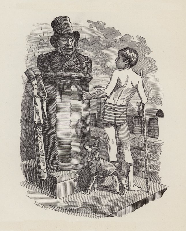 Illustration for The Water-Babies by Charles Kingsley by Edward Linley (after) Sambourne