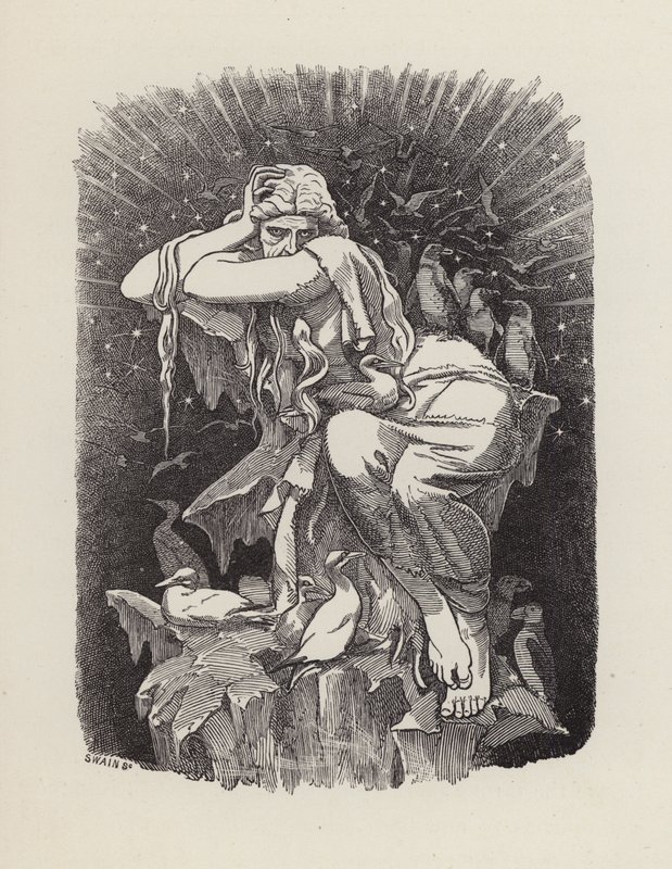 Illustration for The Water-Babies by Charles Kingsley by Edward Linley (after) Sambourne
