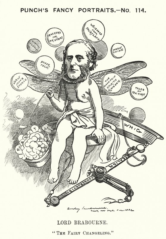 Edward Knatchbull-Hugessen by Edward Linley (after) Sambourne
