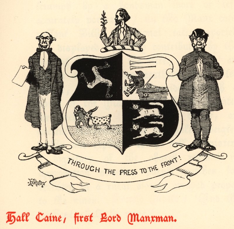 Hall Caine, First Lord Manxman by Edward Tennyson Reed