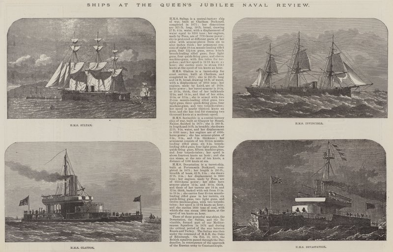 Ships at the Queen