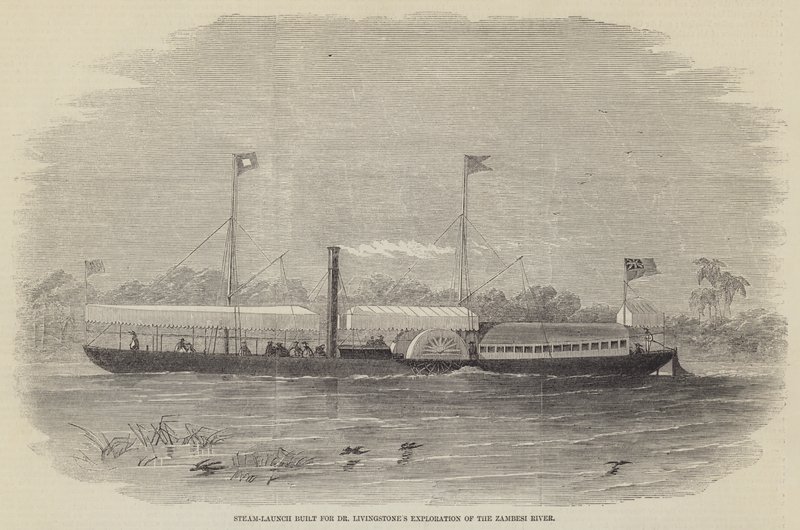 Steam-Launch Built for Dr Livingstone