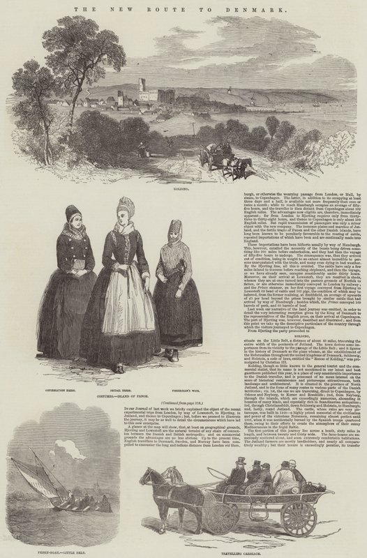 The New Route to Denmark by Edwin Weedon